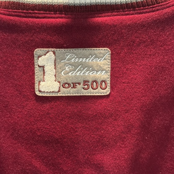 Pelle Pelle limited edition Burgundy Varsity Jacket Vintage and Rare EUC 3XL - Picture 9 of 16